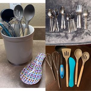 Kitchen Cooking Utensils / Dining Silverware